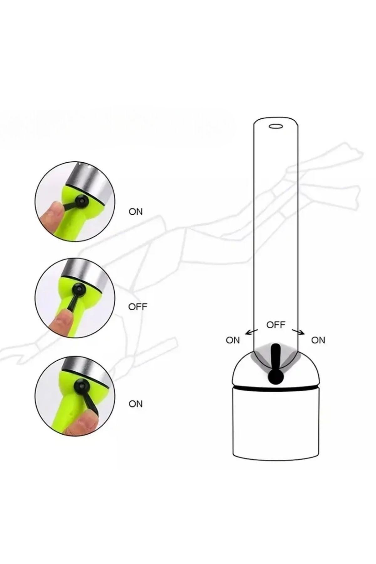 TBL Dekor® Süper Parlak LED Su Altı Dalış Feneri – Taşınabilir, Su Geçirmez ve Darbeye Dayanıklı El Feneri