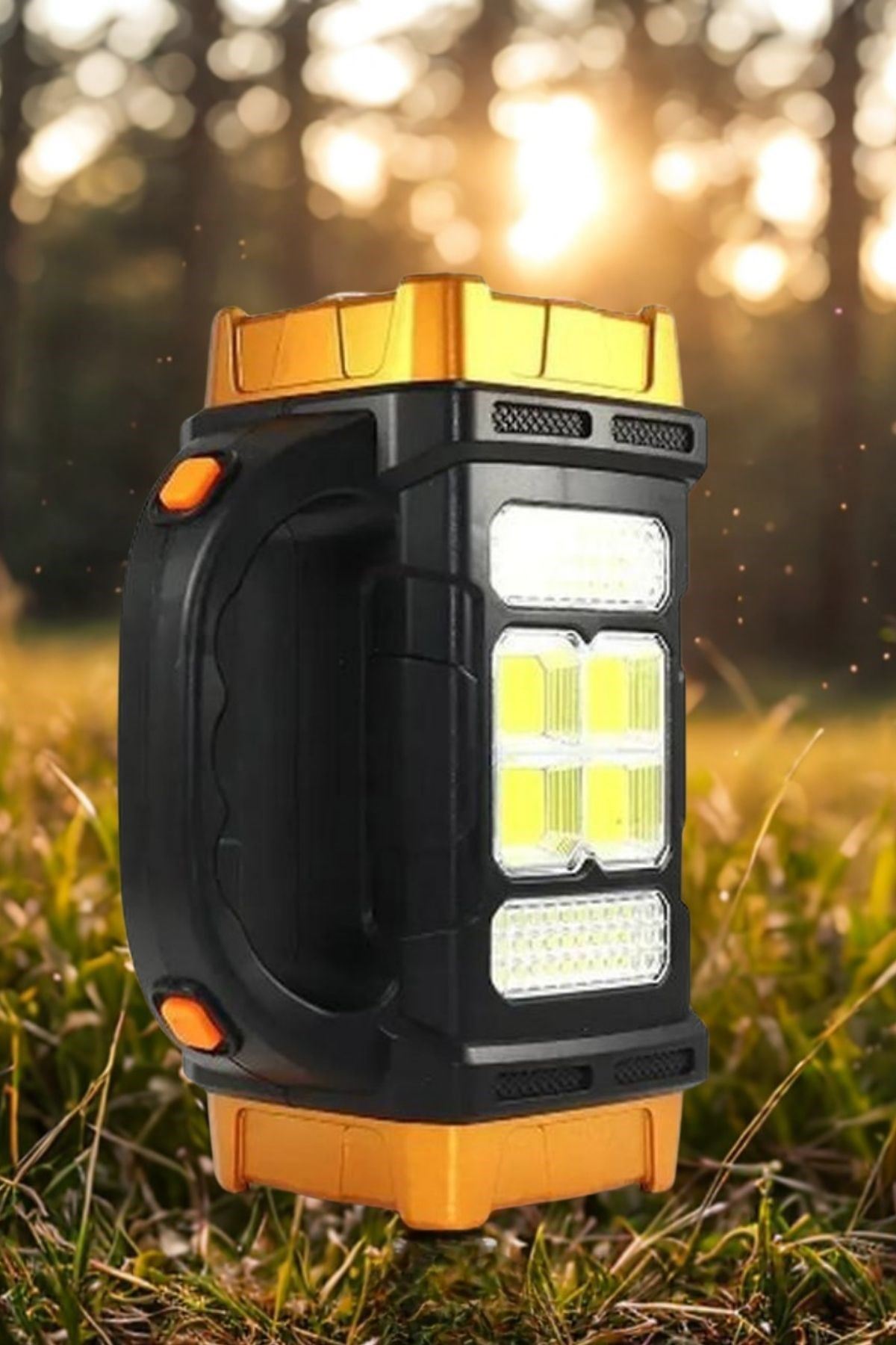 TBL Dekor® Çok Fonksiyonlu Elde Güneş Enerjili Lamba – 38W