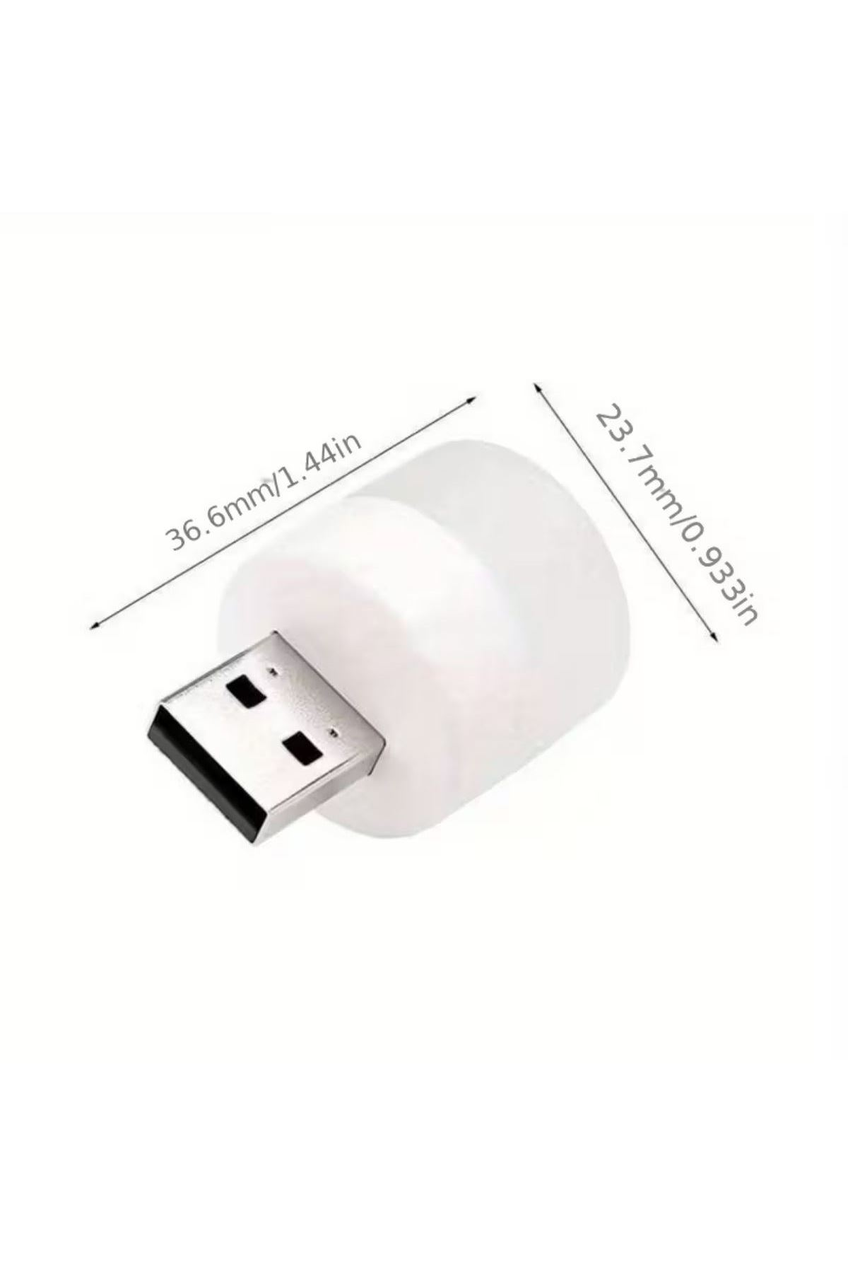 TBL Dekor® USB Mini Top LED 10’lu Aydınlatma Seti – Sıcak Renkli Gece Lambası, Enerji Tasarruflu Mikro LED Işıklar