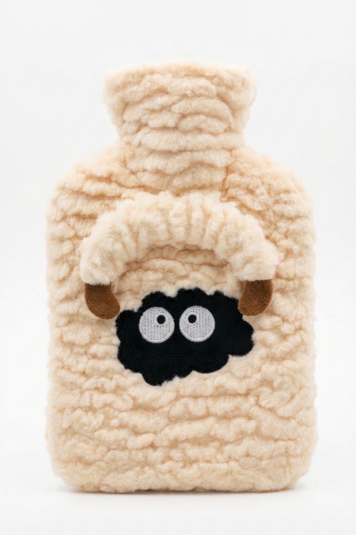 Kuzucuk Figürlü Peluş Sıcak Su Torbası 1 Lt – Yumuşak Kılıf, Uzun Süre Sıcak Tutan Termal Su Torbası