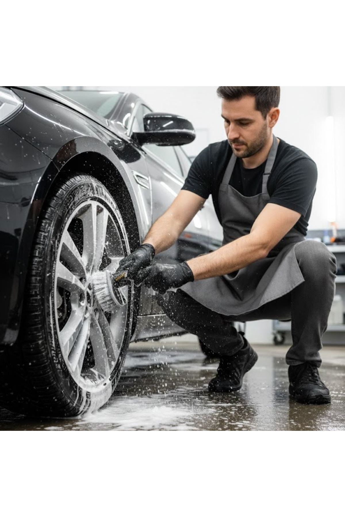 Çok Amaçlı Araç Temizlik Fırçası – Oto İç ve Dış Yüzeyler, Koltuk, Halı, Torpido ve Jant İçin Ergonomik Temizlik Fırçası