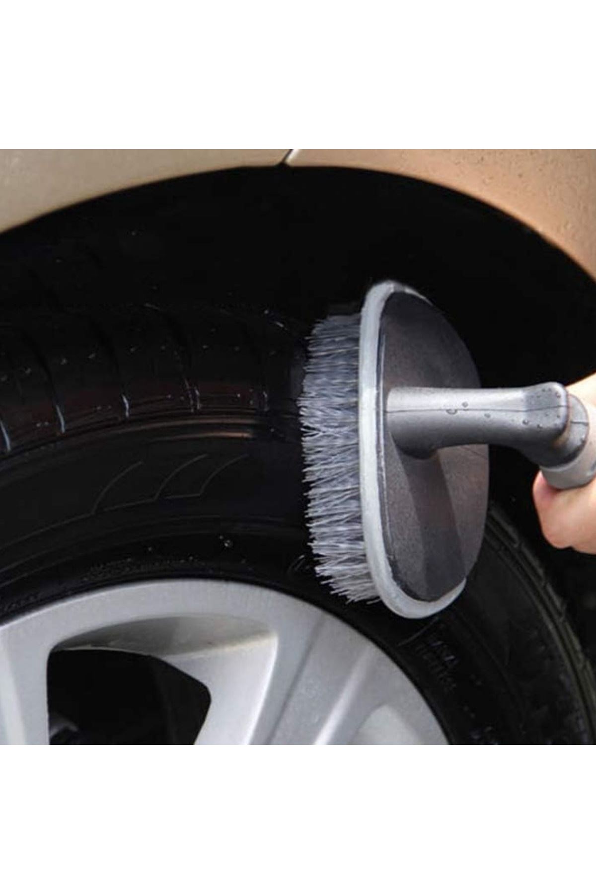 Çok Amaçlı Araç Temizlik Fırçası – Oto İç ve Dış Yüzeyler, Koltuk, Halı, Torpido ve Jant İçin Ergonomik Temizlik Fırçası