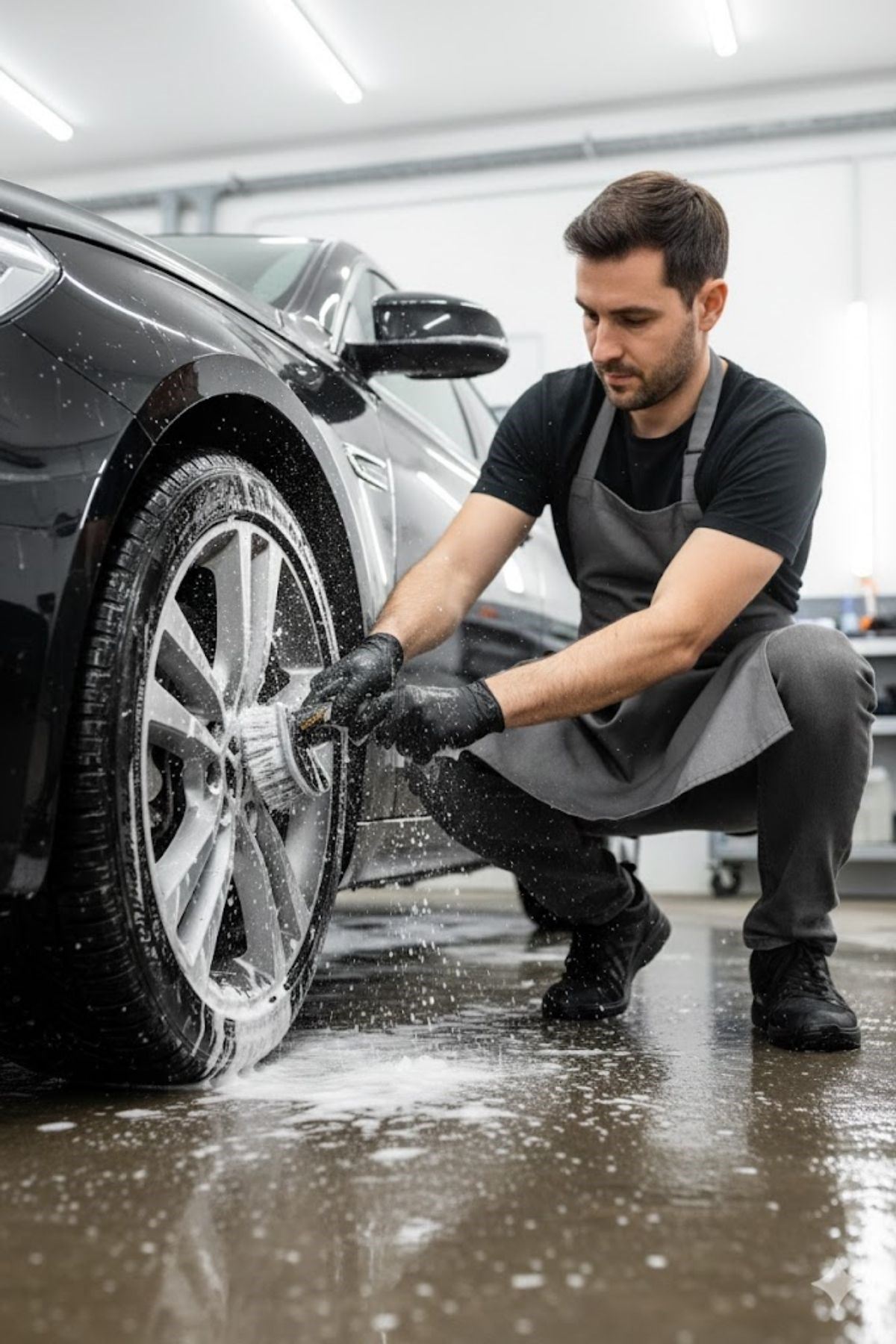 Çok Amaçlı Araç Temizlik Fırçası – Oto İç ve Dış Yüzeyler, Koltuk, Halı, Torpido ve Jant İçin Ergonomik Temizlik Fırçası