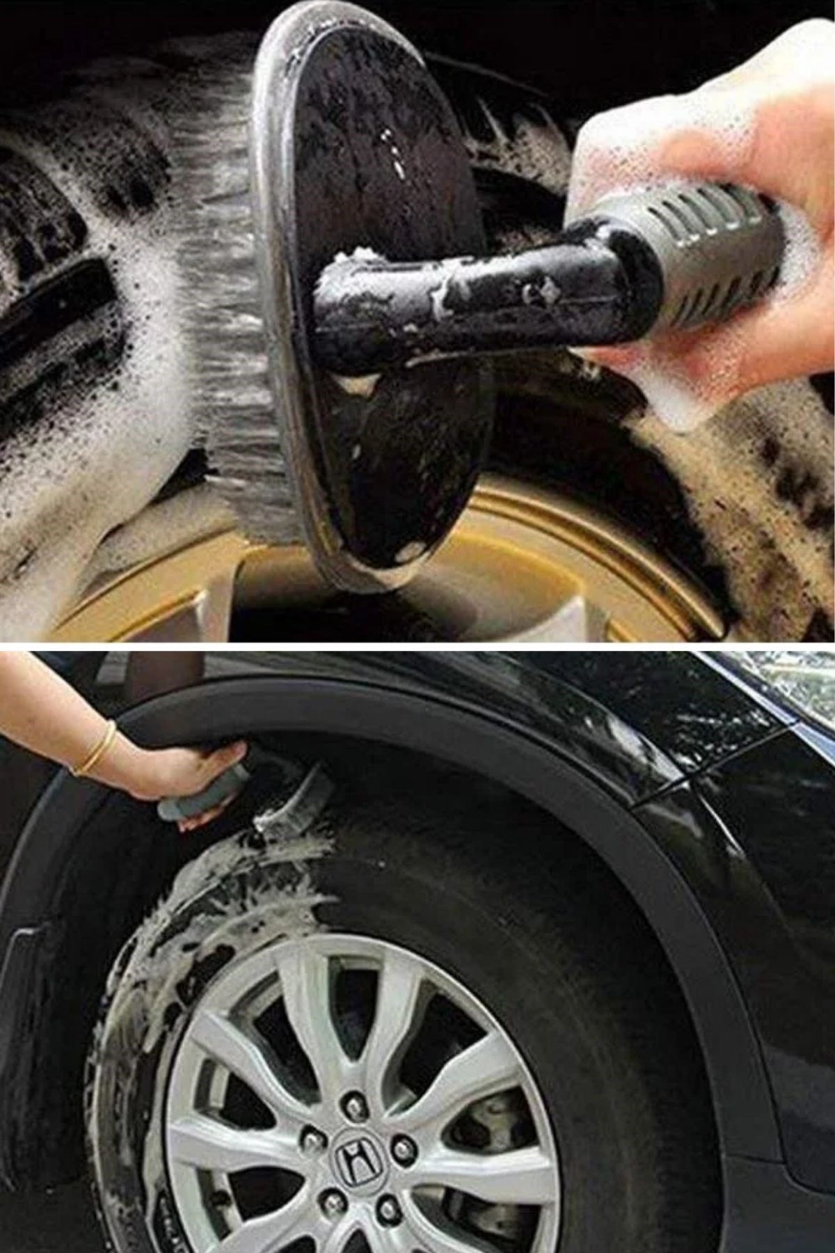 Çok Amaçlı Araç Temizlik Fırçası – Oto İç ve Dış Yüzeyler, Koltuk, Halı, Torpido ve Jant İçin Ergonomik Temizlik Fırçası