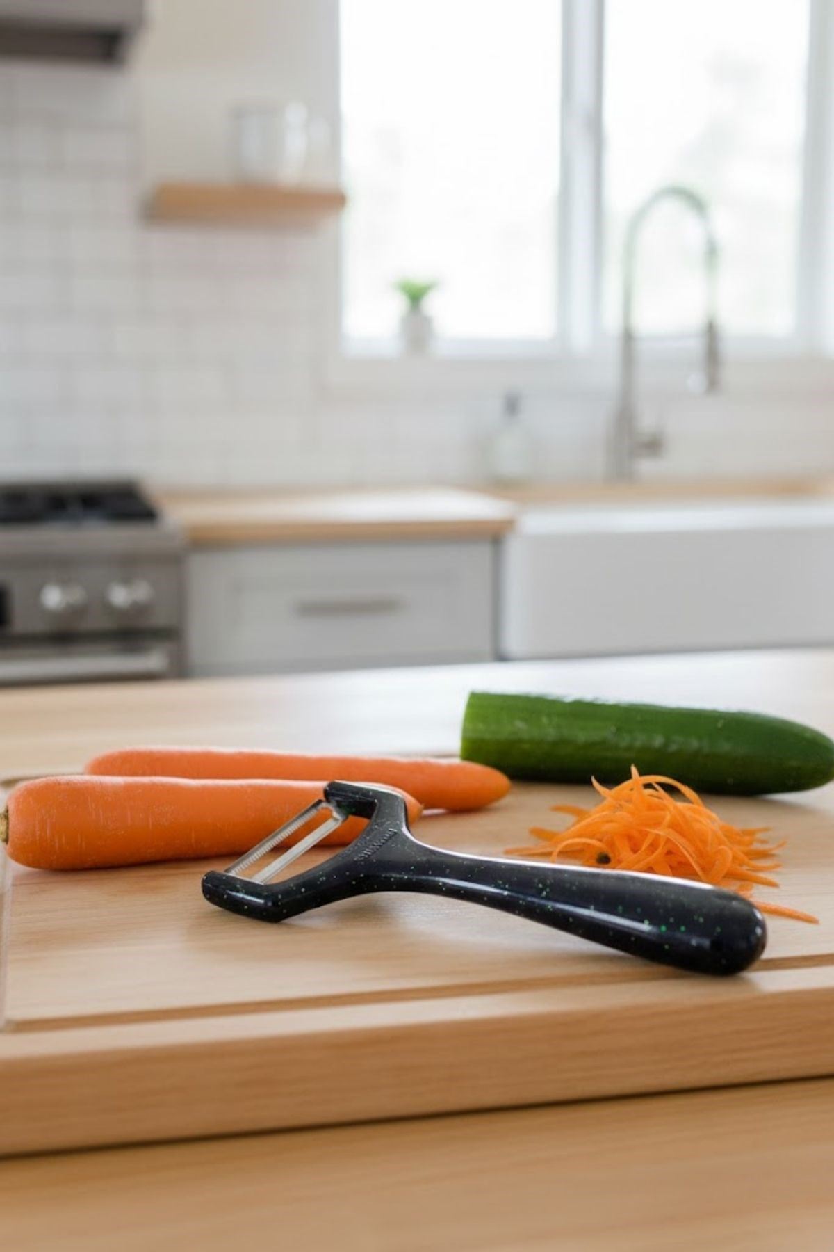 Solingen Çelik Küçük Boy Meyve Sebze Soyacak – Keskin Paslanmaz Soyucu Aparat