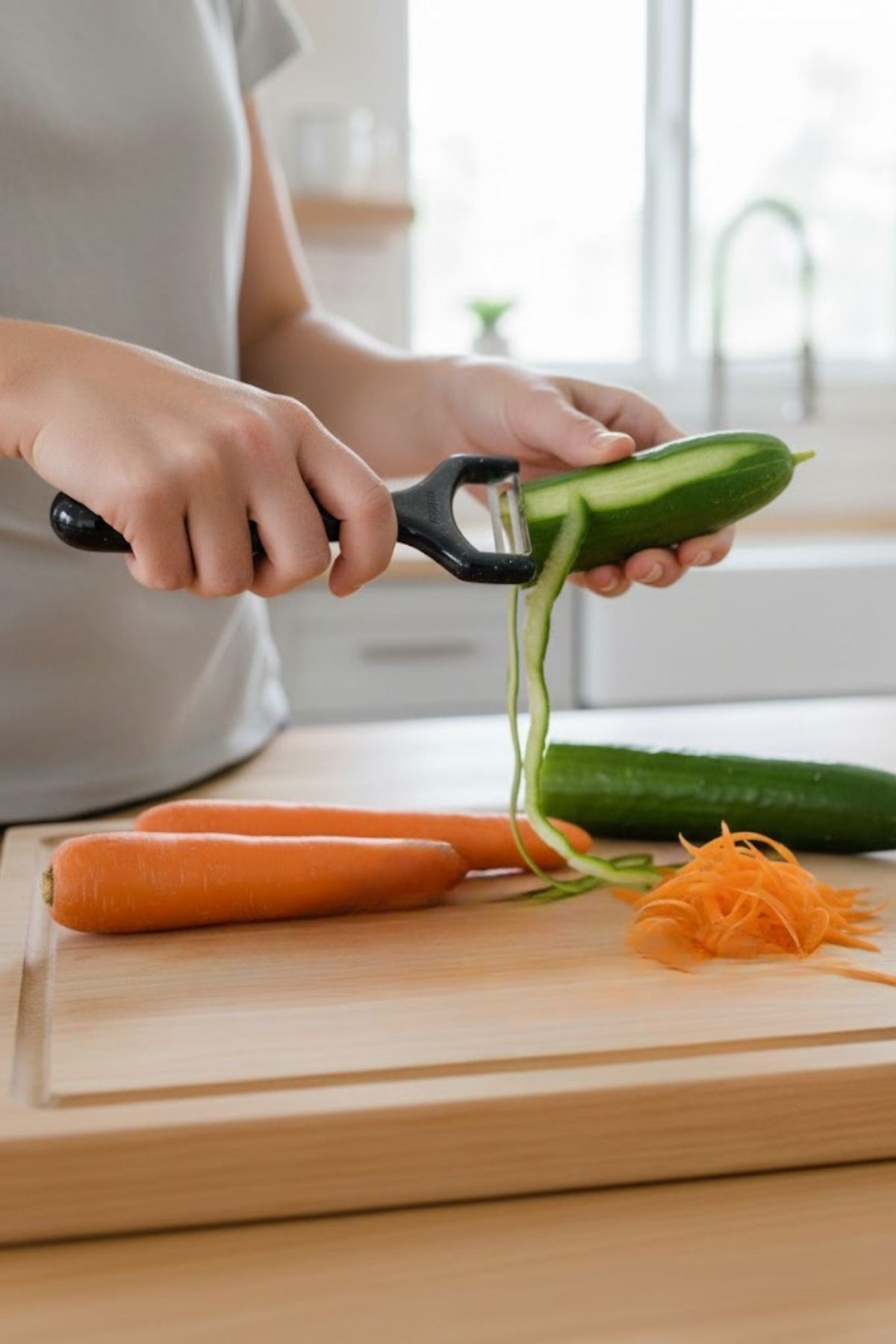 Solingen Çelik Küçük Boy Meyve Sebze Soyacak – Keskin Paslanmaz Soyucu Aparat