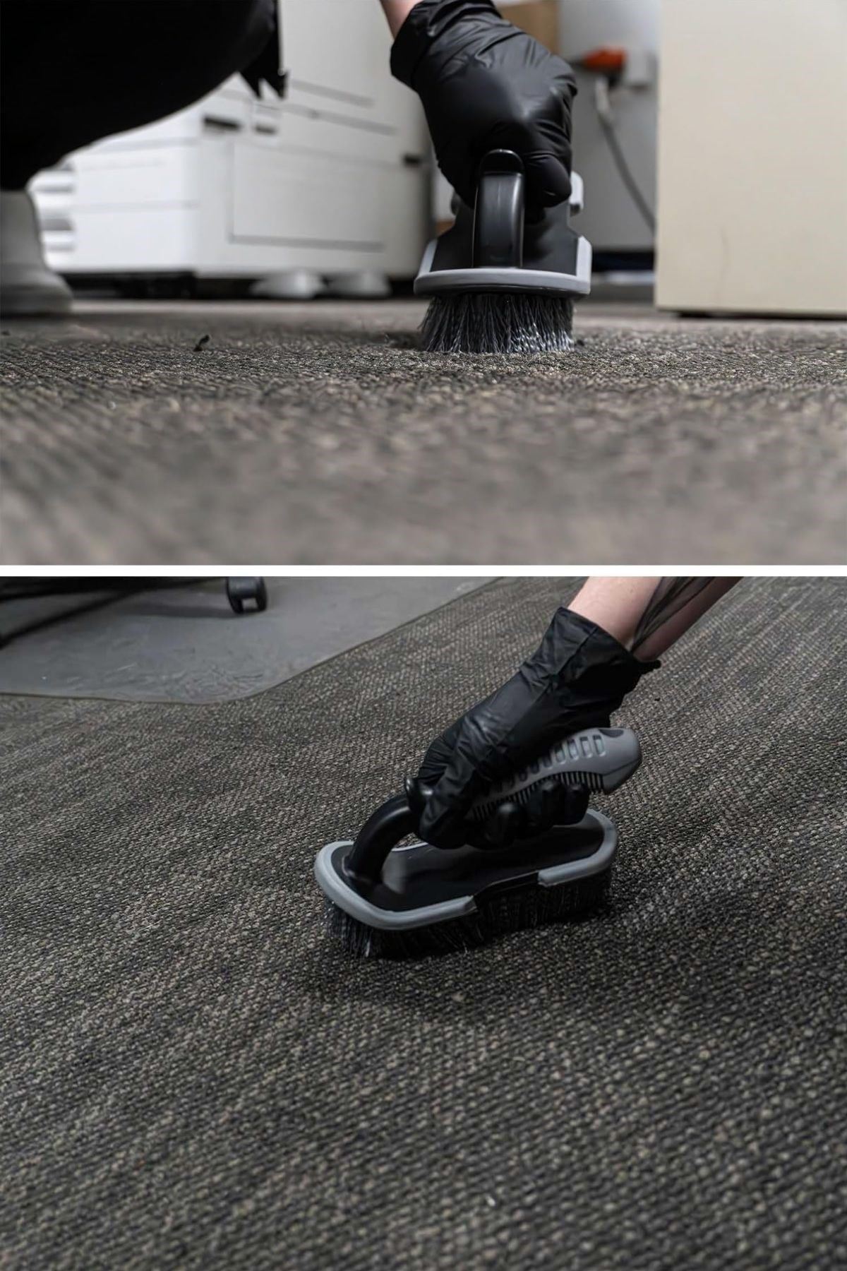 Saplı Halı, Koltuk ve Araç Temizlik Fırçası – Çok Amaçlı İç & Dış Oto, Ev ve Ofis Kullanımı İçin Ergonomik Temizlik Aparatı