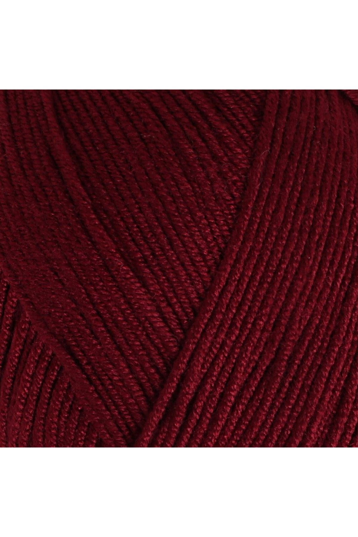 La Mia Baby Boom Bordo El Örgü İpi - 110 - 34453