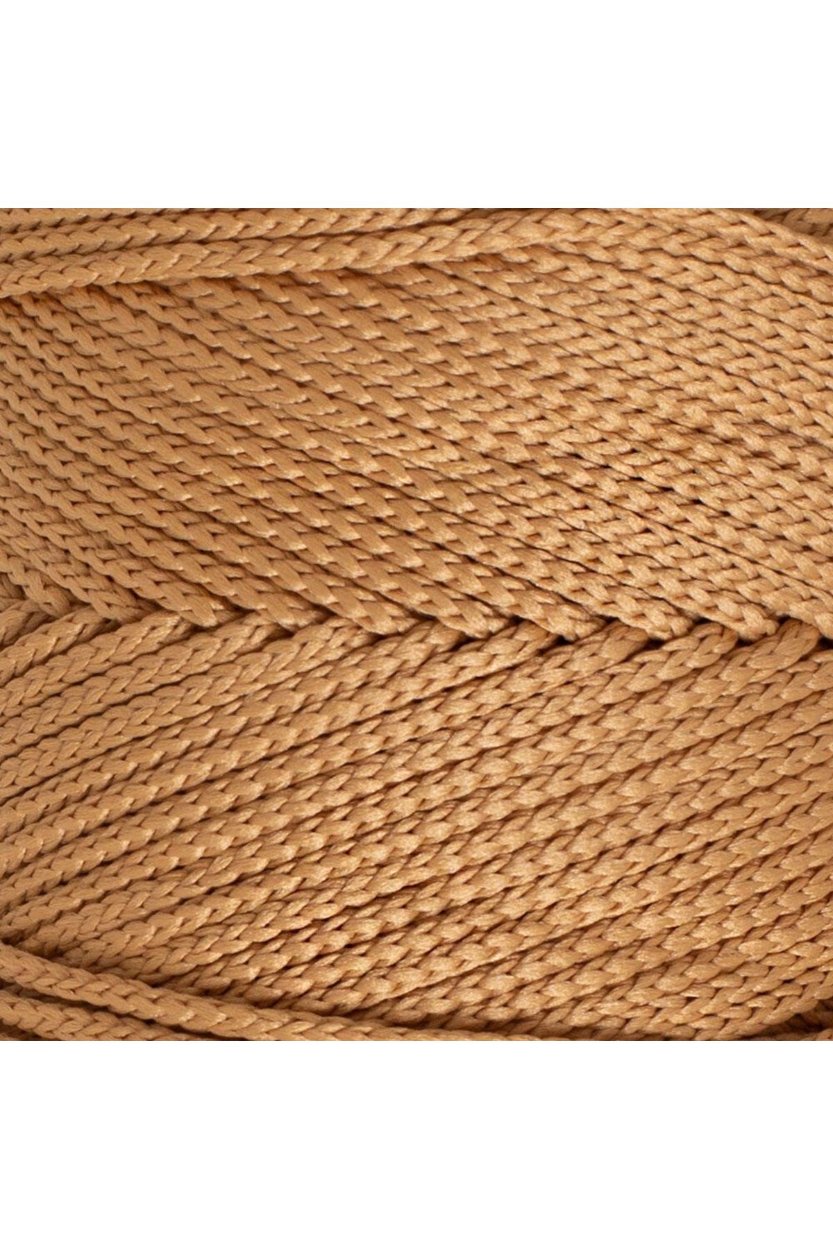 Loren Polyester Soft Macrame Bej El Örgü İpi - LM031 - 34437