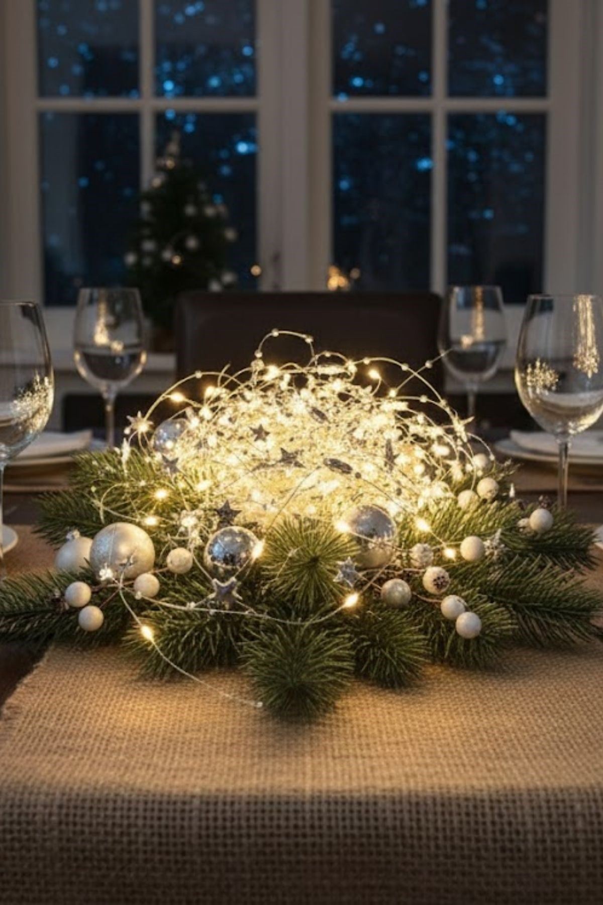 Saçaklı 3*3 Metre Yıldız Boncuklu Dekor Led USB Ev, Oda ve Organizasyon Dekoru hakkında ürün açıklaması