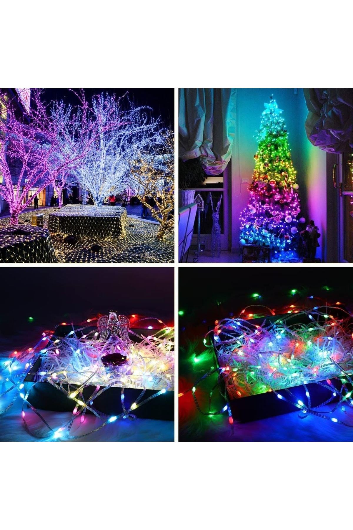 10 MT Uzaktan Kumandalı USB LED Işık – Çok Modlu Dekoratif Ortam Aydınlatmas
