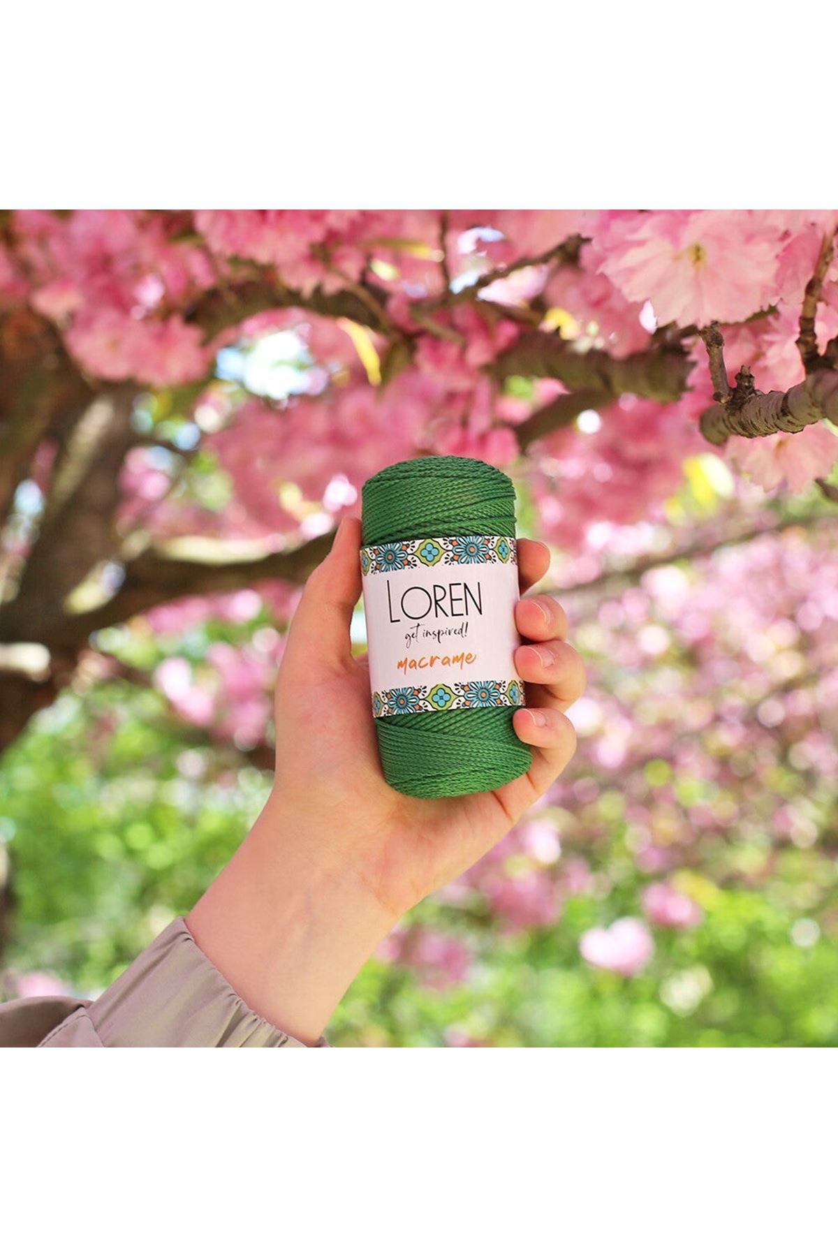 Loren Macrame Lila El Örgü İpi - RM 0130 - 34336