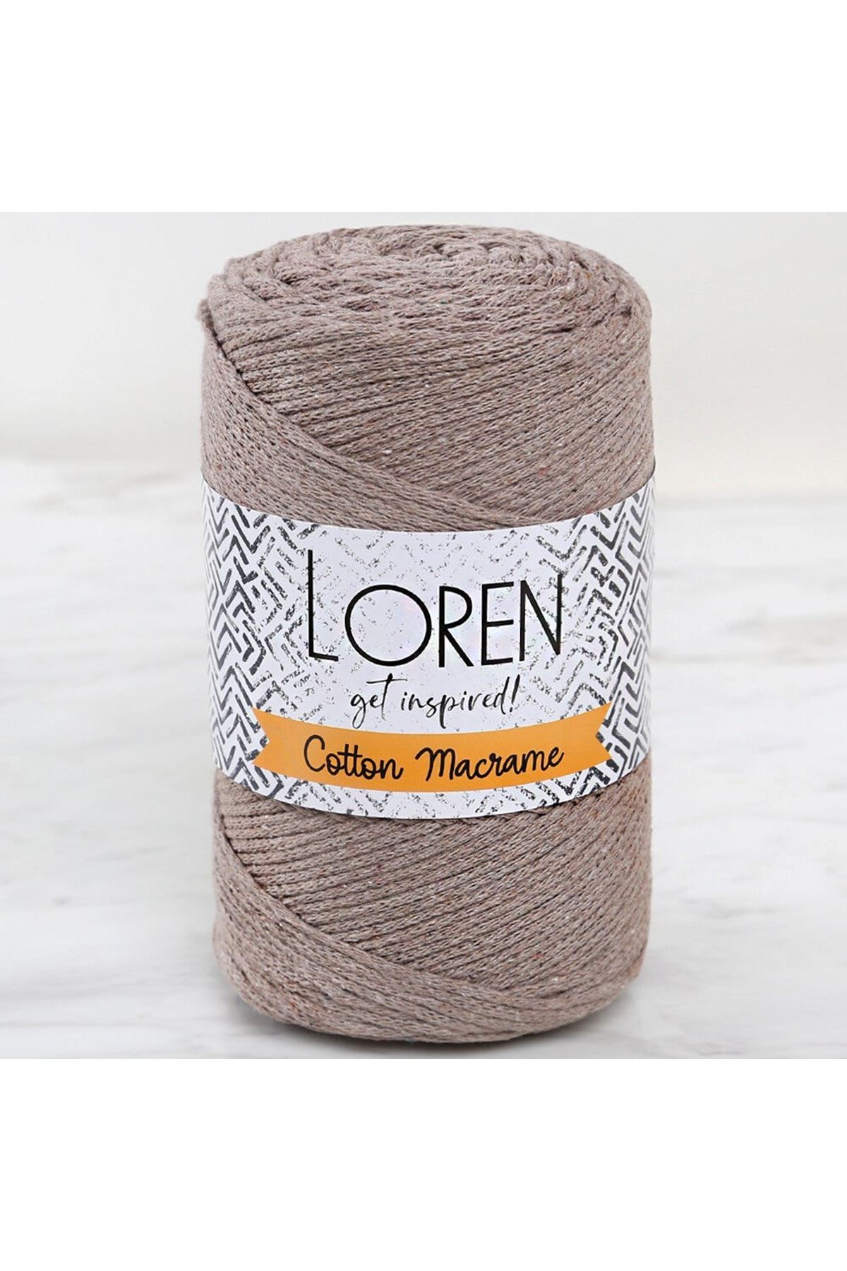 Loren Cotton Macrame Bej - R143 - 34365