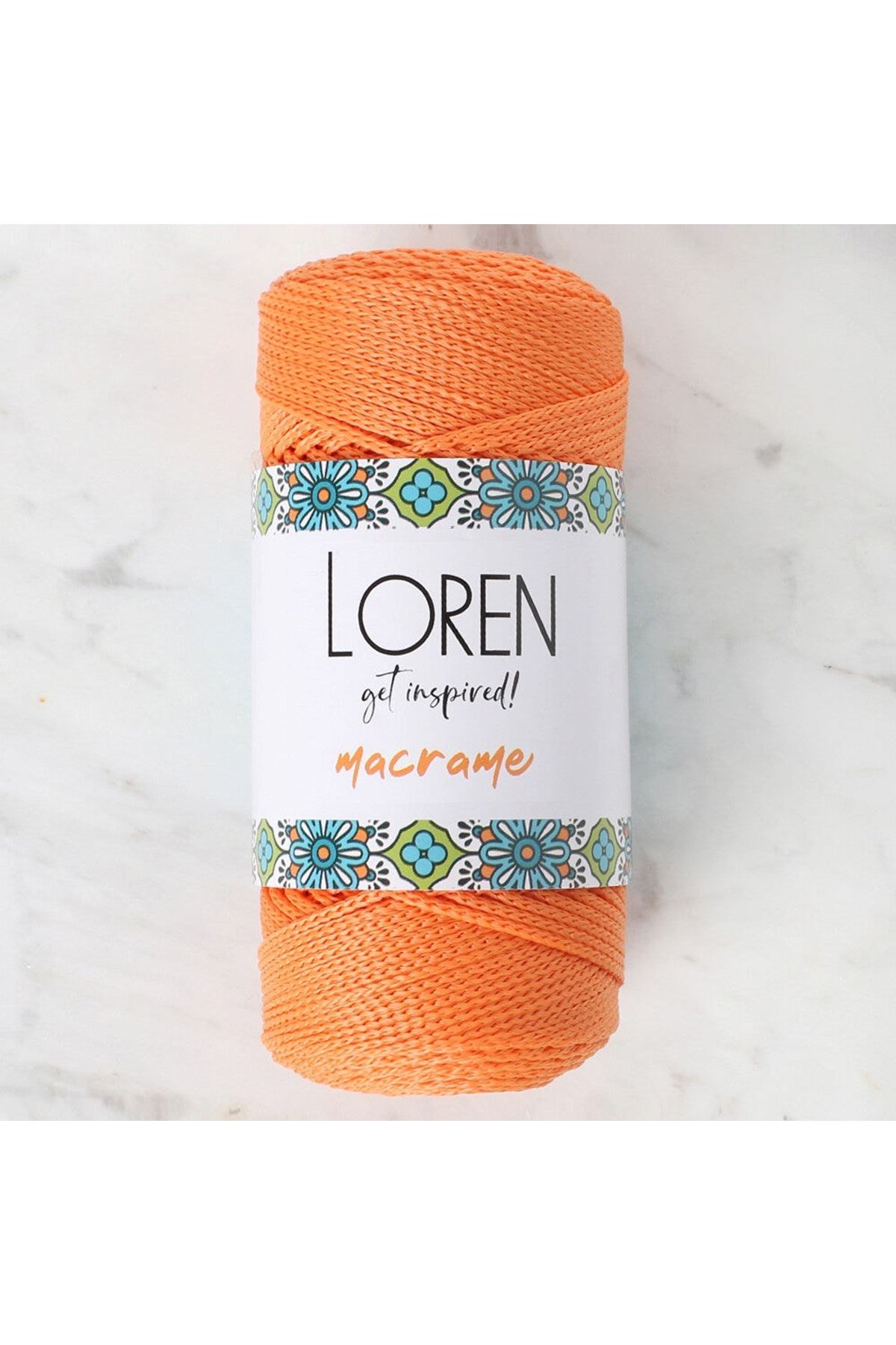 Loren Macrame Turuncu El Örgü İpi - RM 0125 - 34335