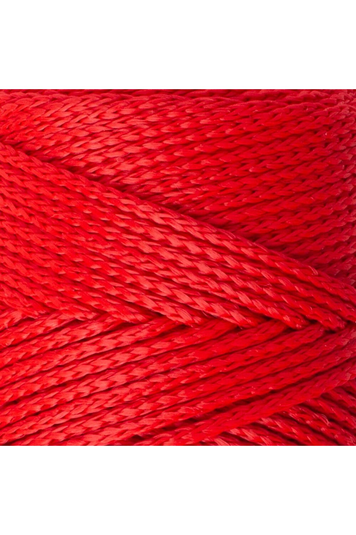 Loren Macrame Kırmızı El Örgü İpi - RM 0100 - 34334