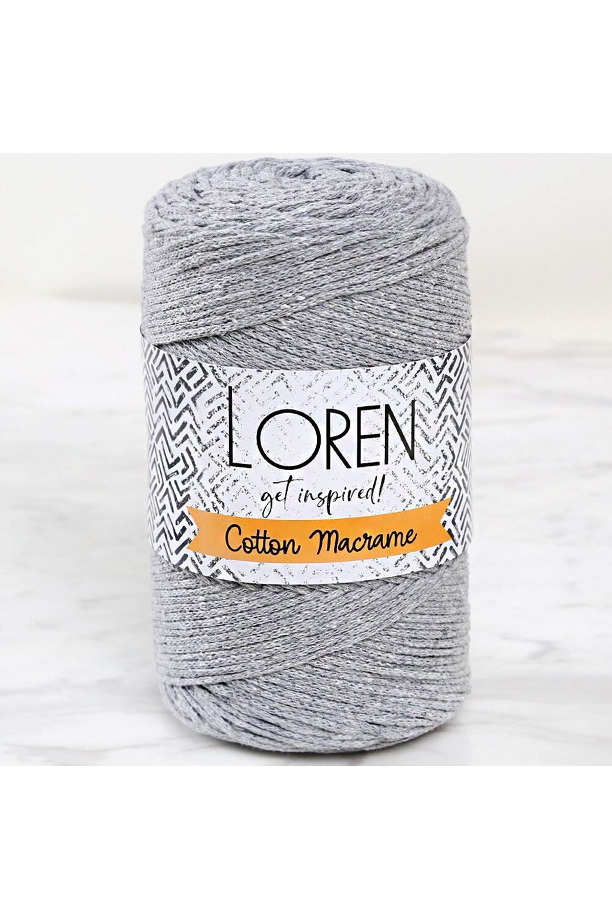Loren Cotton Macrame Gri - R082 - 34357