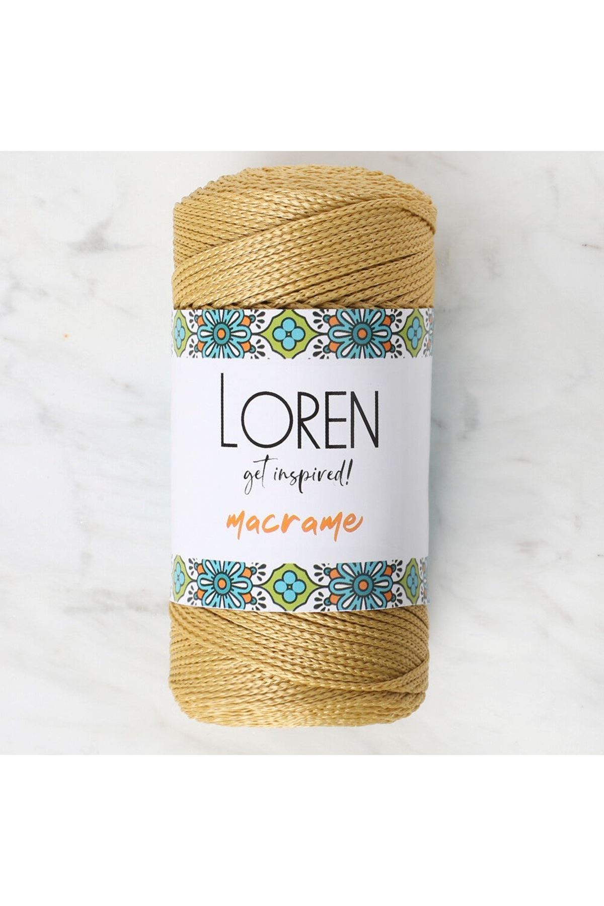 Loren Macrame Gold El Örgü İpi - RM 050 - 34329