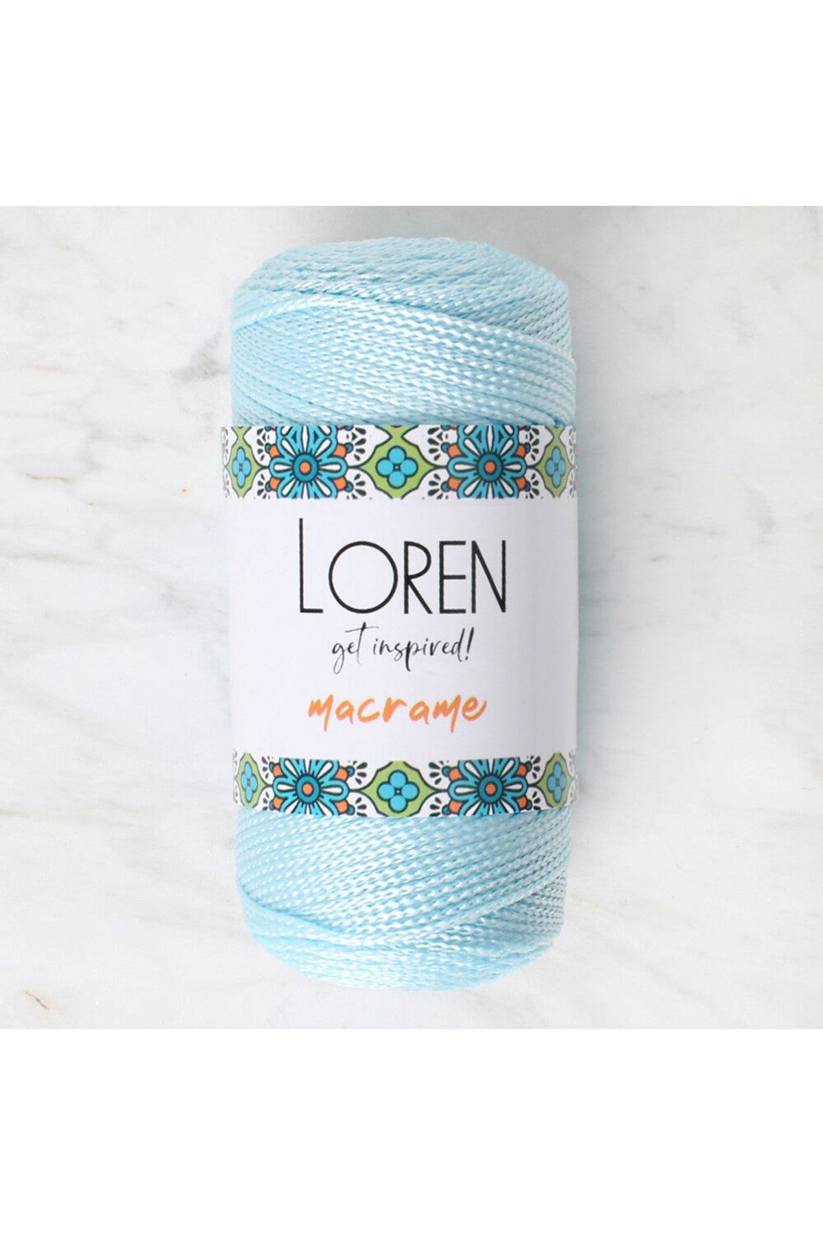 Loren Macrame Bebe Mavi El Örgü İpi - RM 0221 - 34354