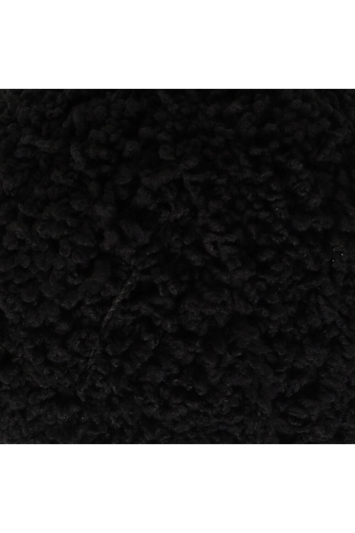 Loren Lamb Siyah El Örgü İpi - R004 - 34423