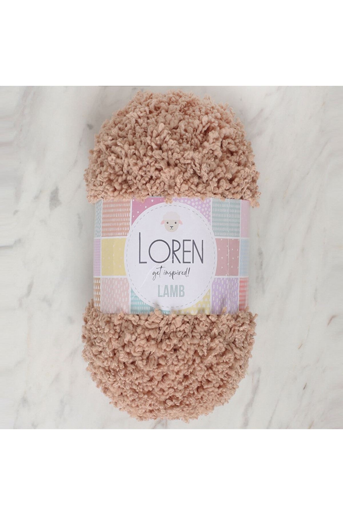 Loren Lamb Bej El Örgü İpi - R083 - 34421