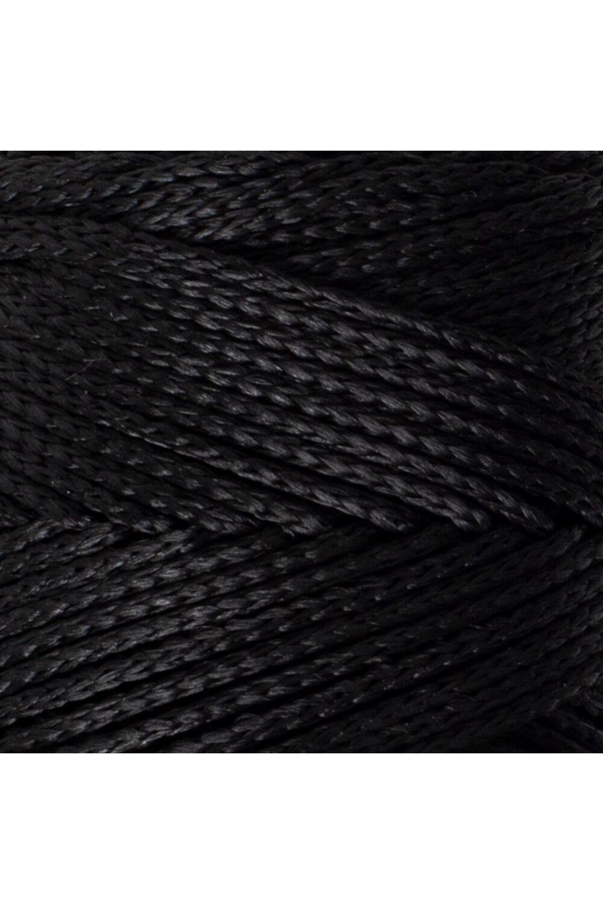 Loren Macrame Siyah El Örgü İpi - RM 001 - 34323