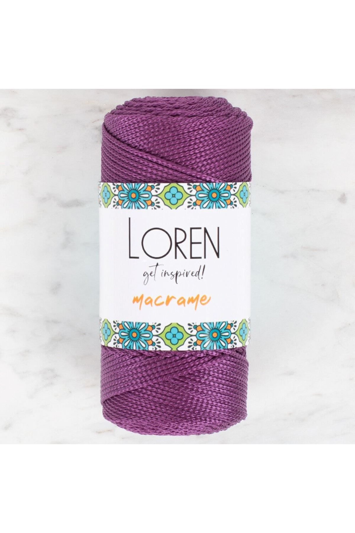 Loren Macrame Mor El Örgü İpi - RM 0160 - 34347