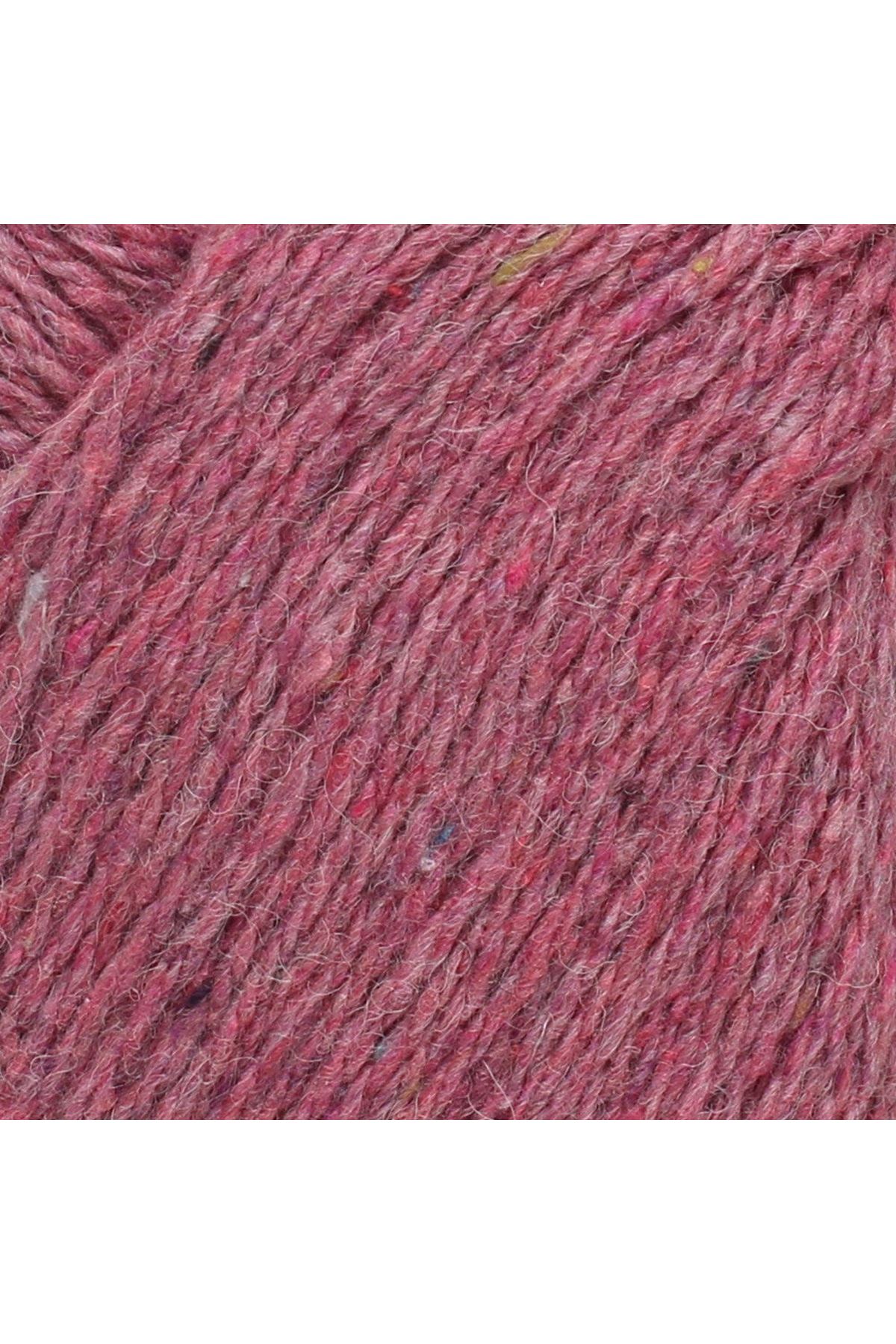 La Mia Re-Tweed Gül Kurusu Melanj El Örgü İpi - L140 - 34417