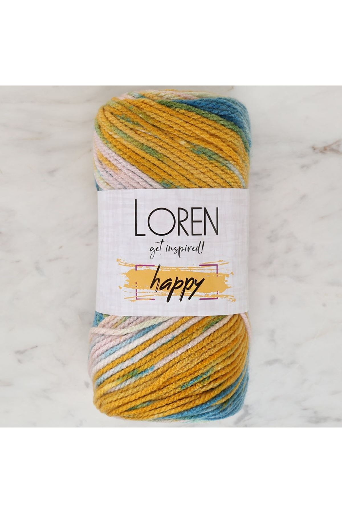 Loren Happy Ebruli El Örgü İpi - RH019 - 34304