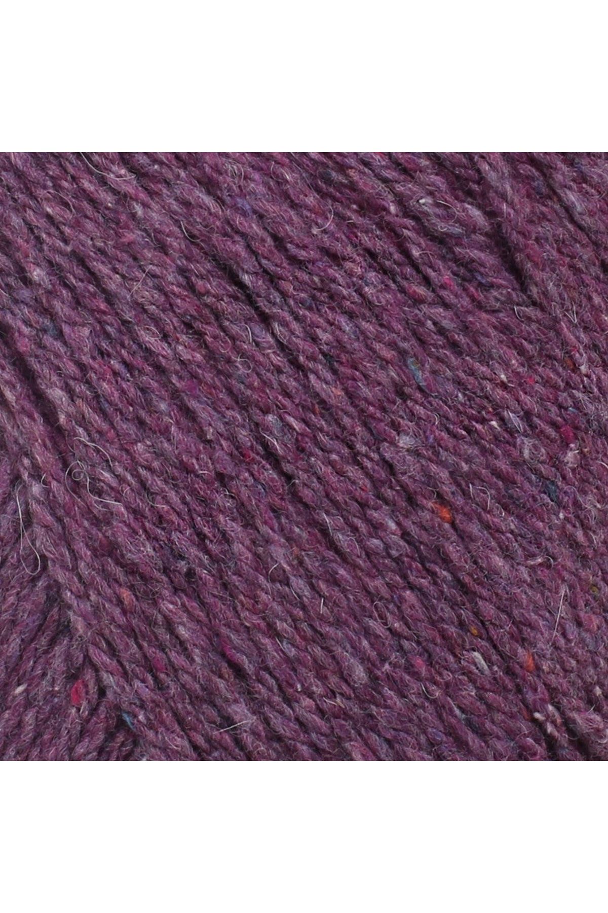 La Mia Re-Tweed Mor Melanj El Örgü İpi - L143 - 34408