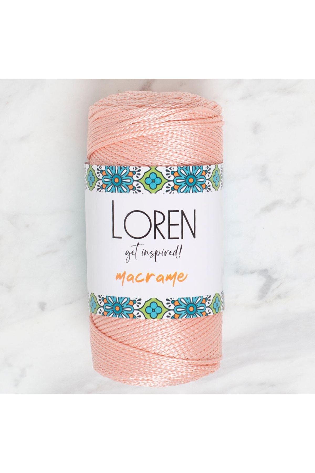 Loren Macrame Açık Yavruağzı El Örgü İpi - RM 070 - 34342