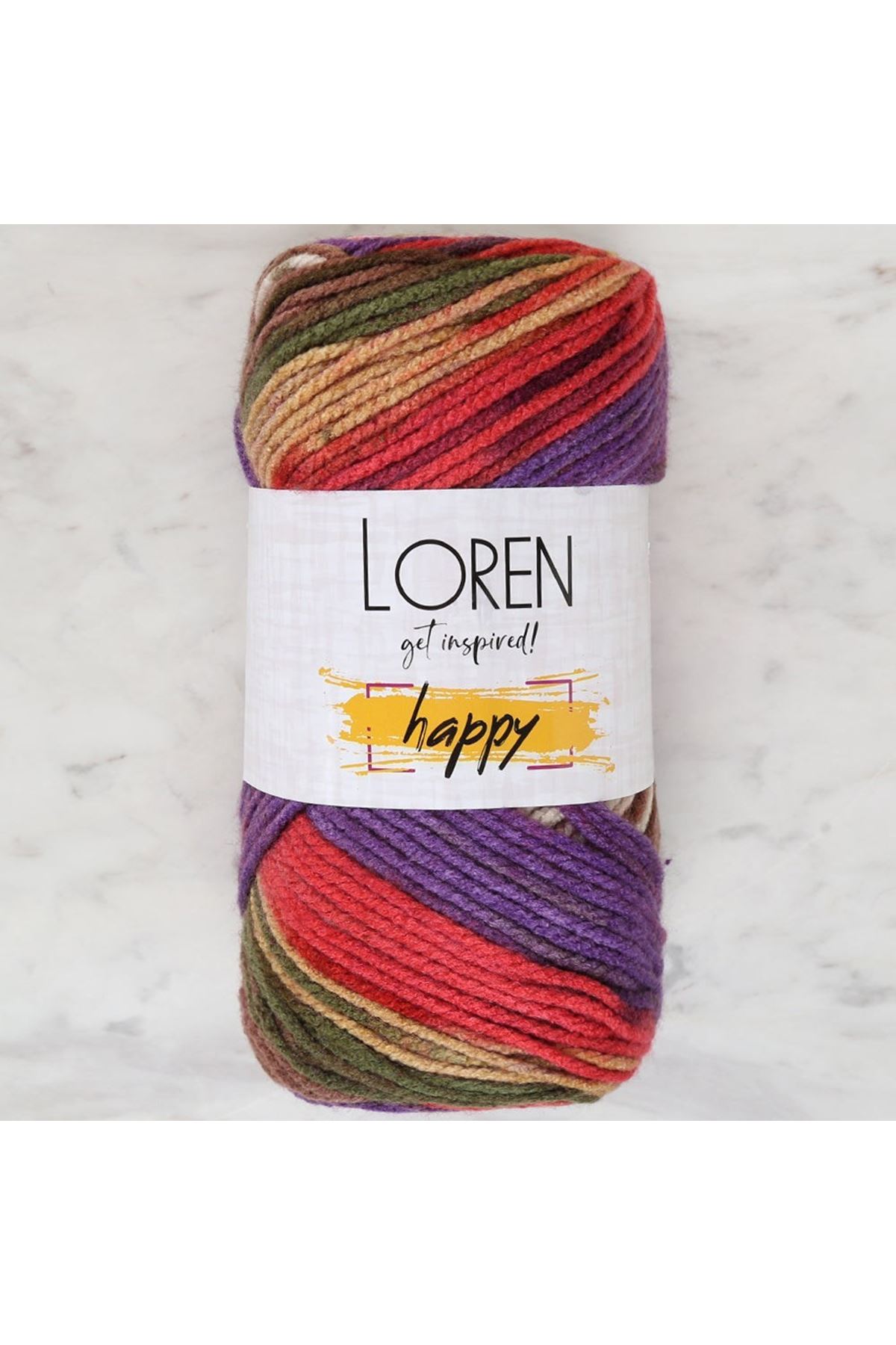 Loren Happy Ebruli El Örgü İpi - RH014 - 34299