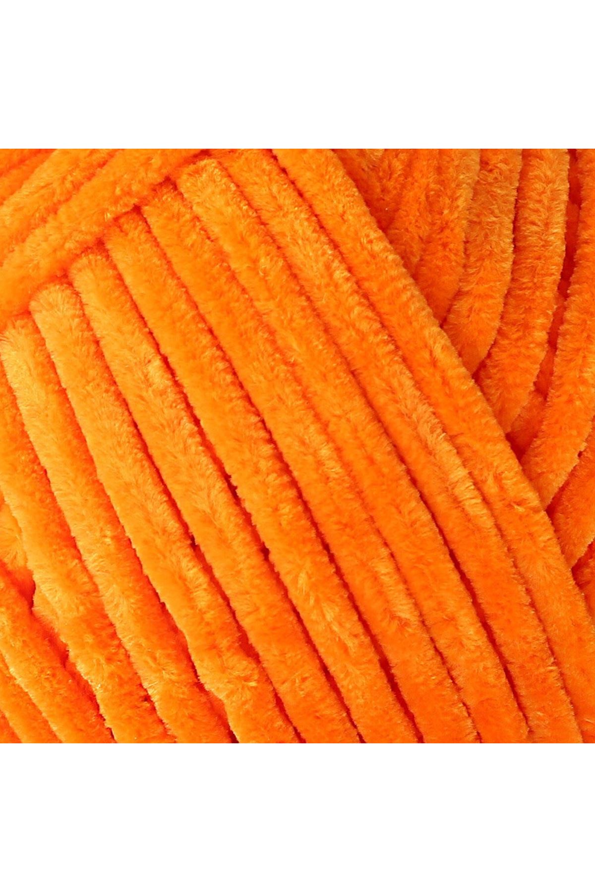 La Mia Mellow Neon Turuncu El Örgü İpi - 937 - 34173