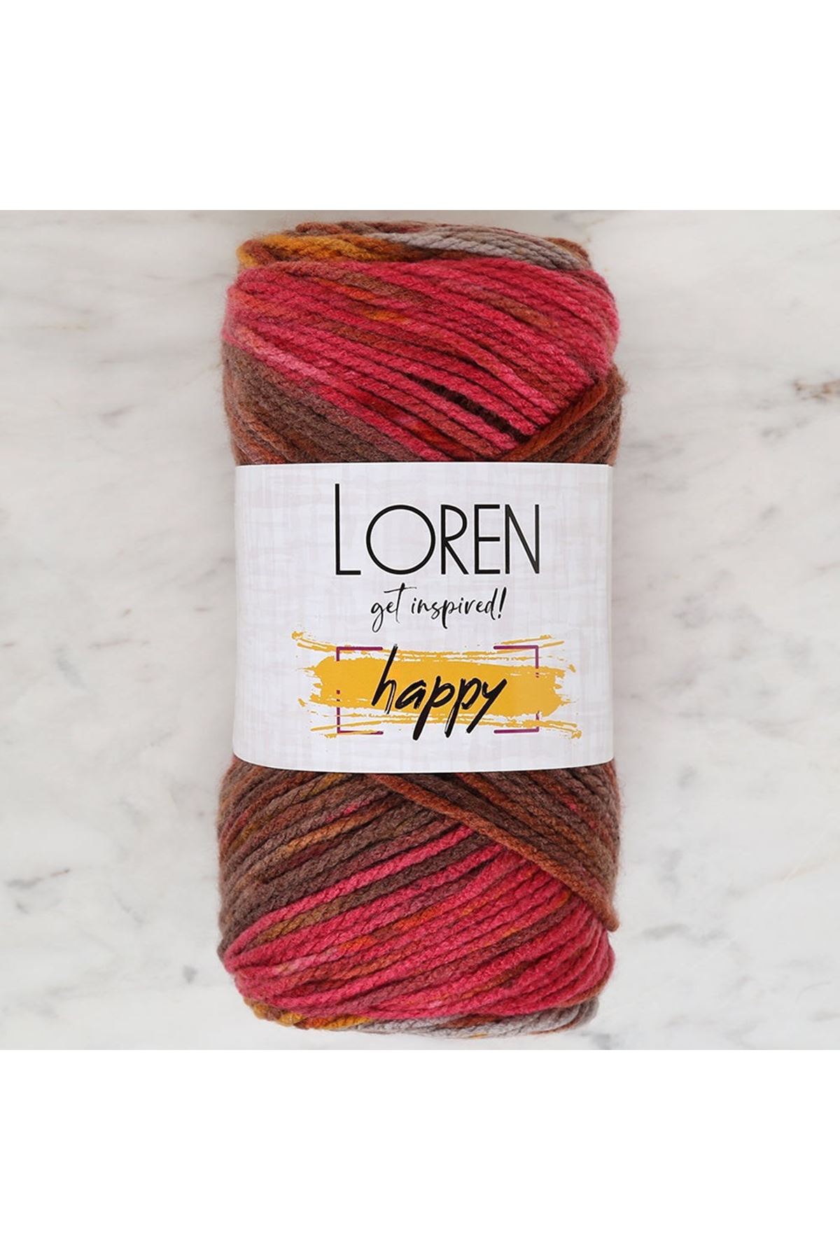Loren Happy Ebruli El Örgü İpi - RH012 - 34297