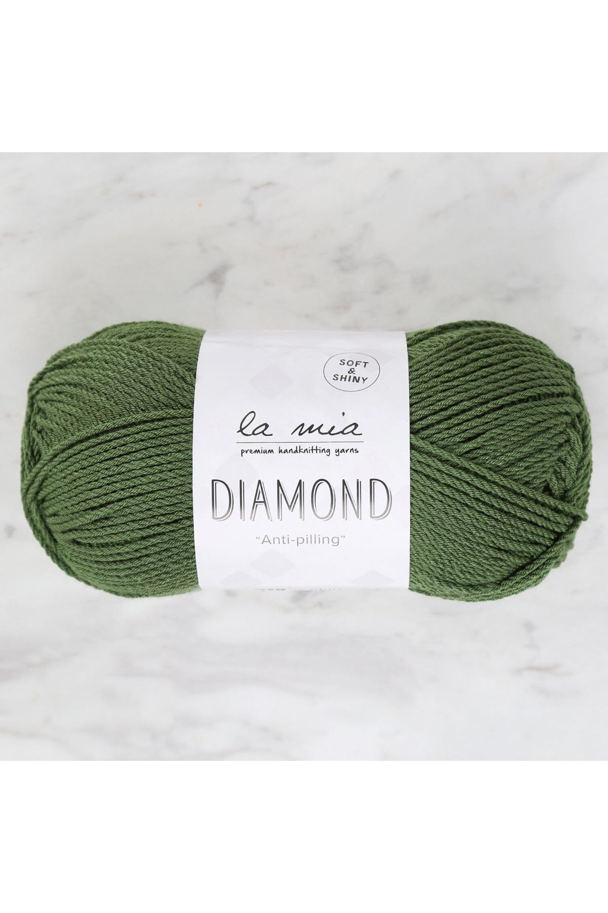 La Mia Diamond Yeşil El Örgü İpi - L025 - 34260
