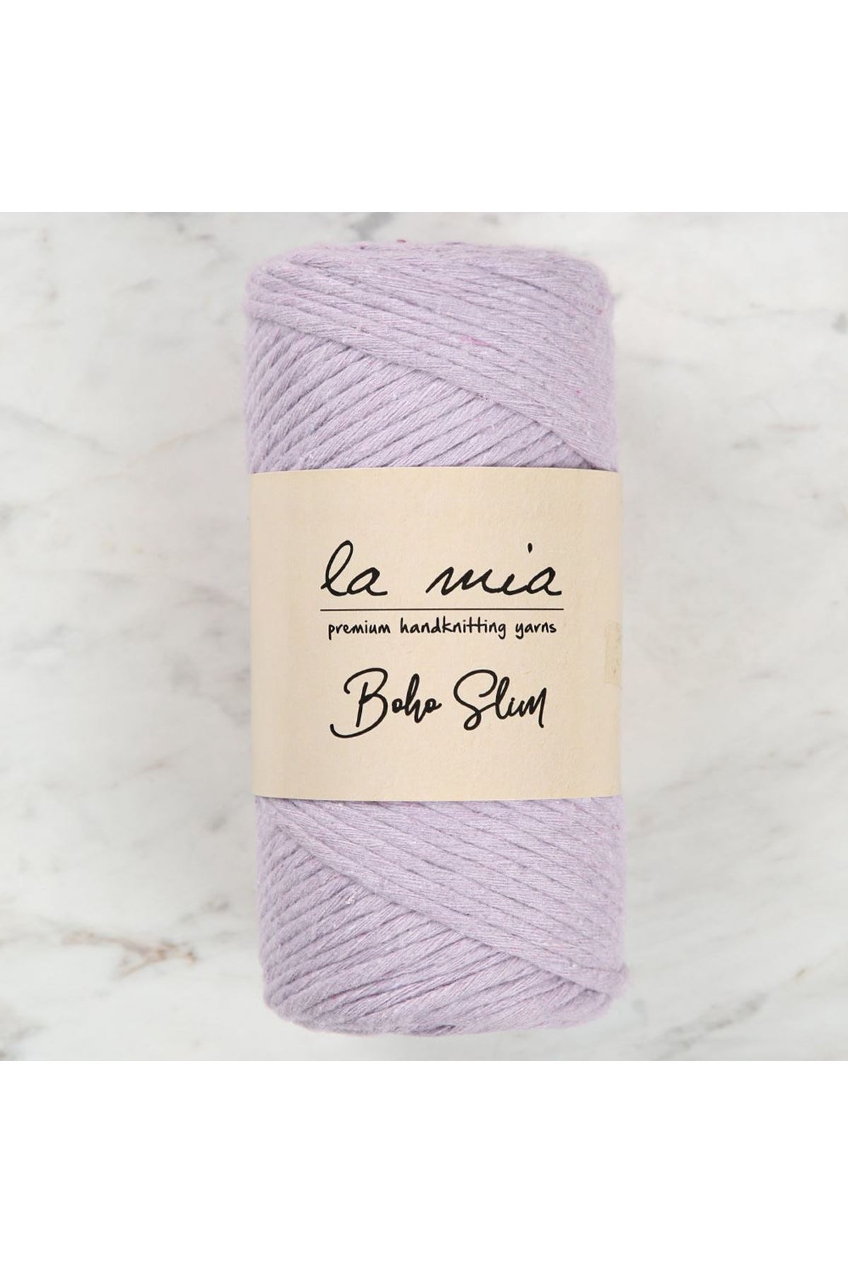 La Mia Boho Slim Lila El Örgü İpi -L067 - 34201
