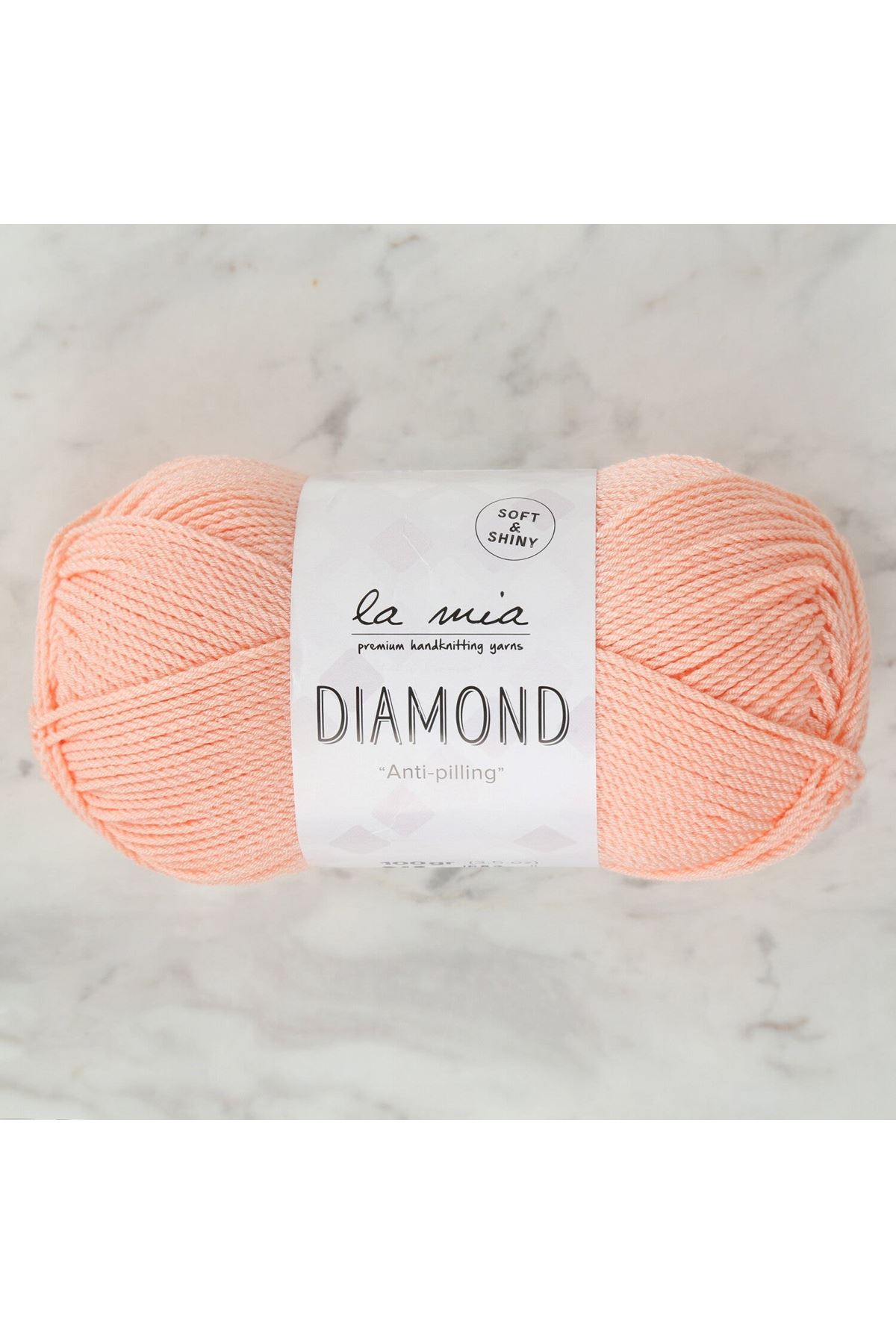 La Mia Diamond Yavruağzı El Örgü İpi - L026 - 34254