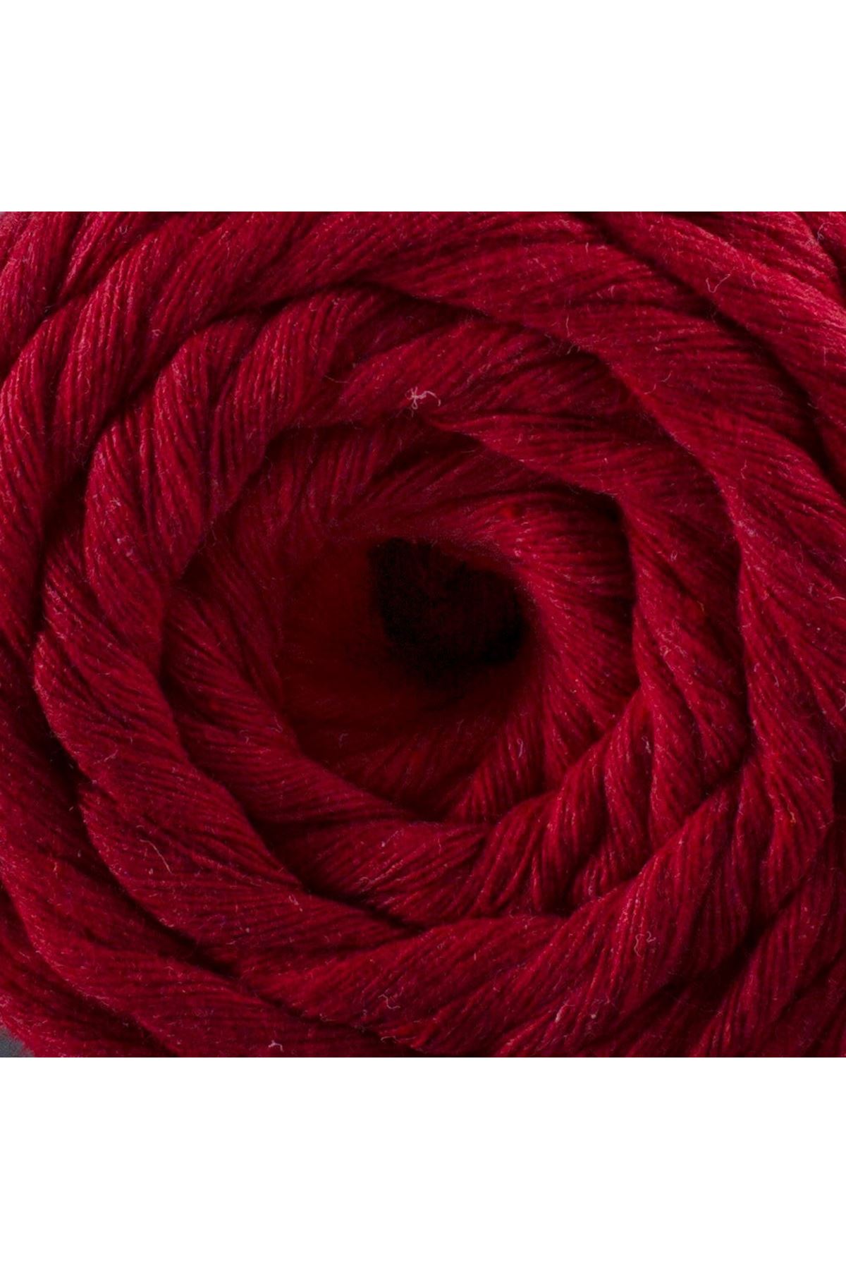 La Mia Boho Slim Kırmızı El Örgü İpi -L033 - 34197