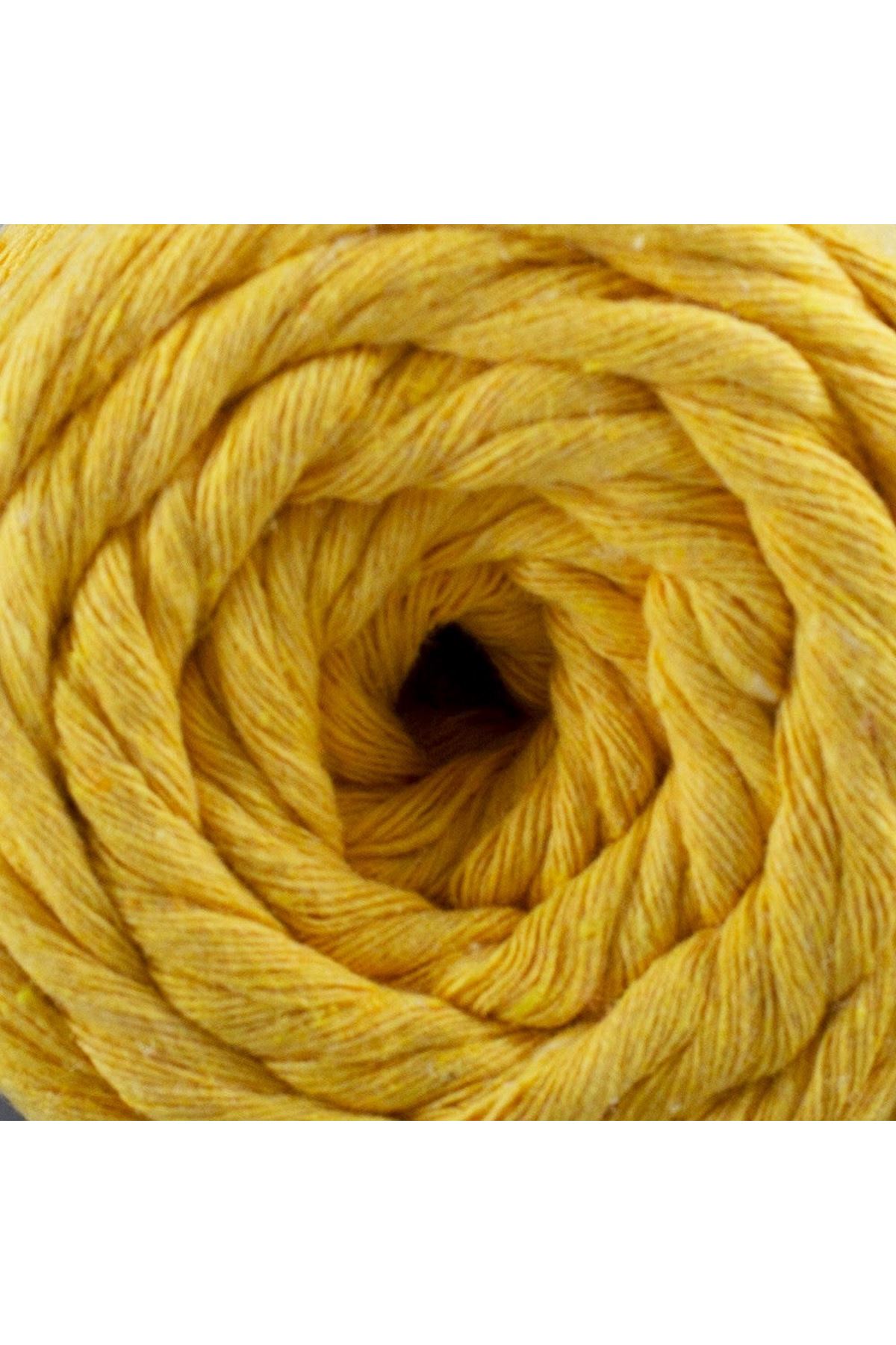La Mia Boho Slim Sarı El Örgü İpi -L003 - 34195