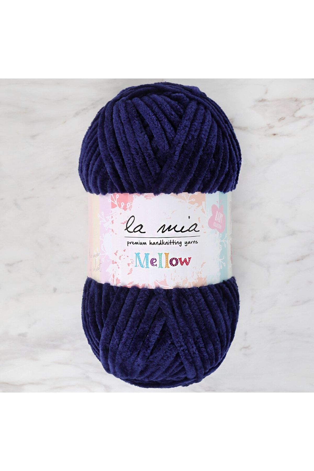 La Mia Mellow Lacivert El Örgü İpi - 917 - 34163