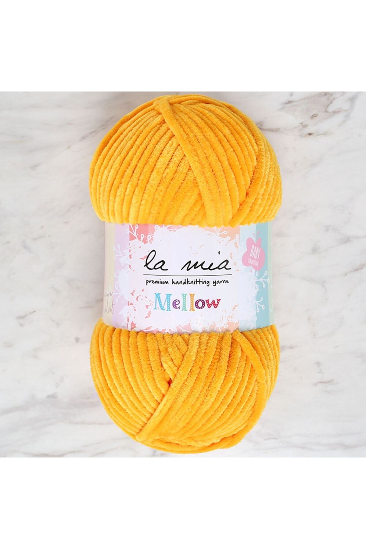 La Mia Mellow Sarı El Örgü İpi - 947 - 34181