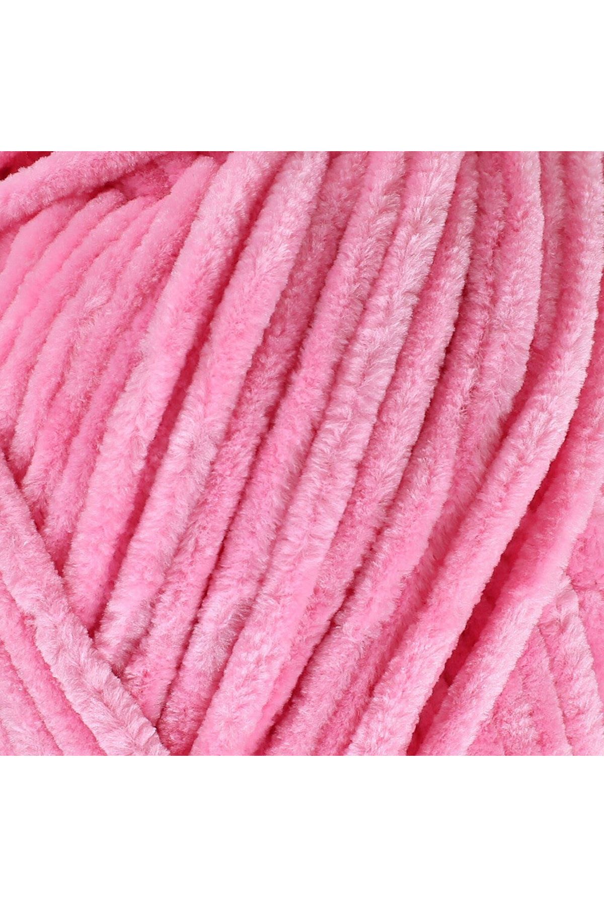 La Mia Mellow Pembe El Örgü İpi - 914 - 34160