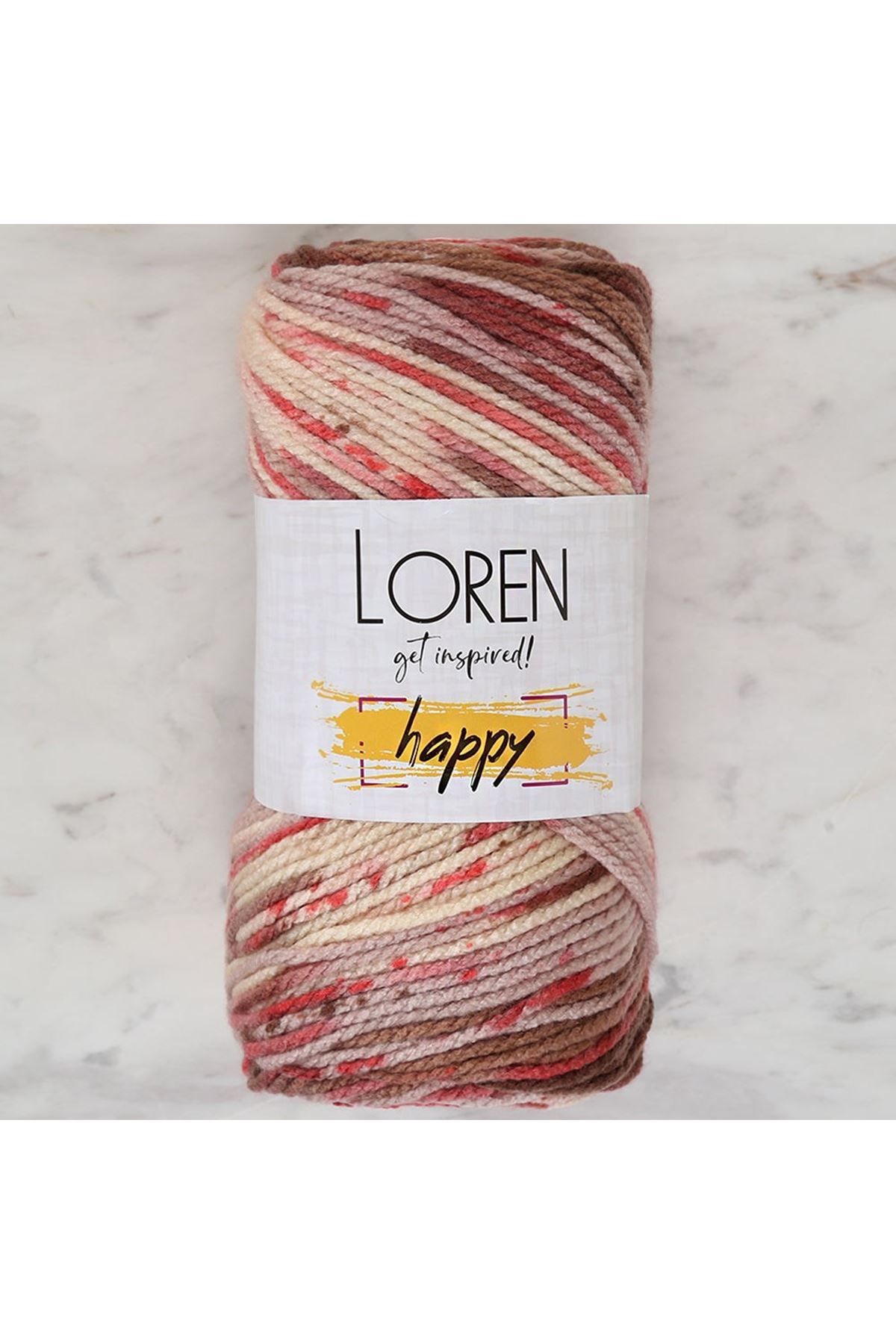 Loren Happy Ebruli El Örgü İpi - RH002 - 34287