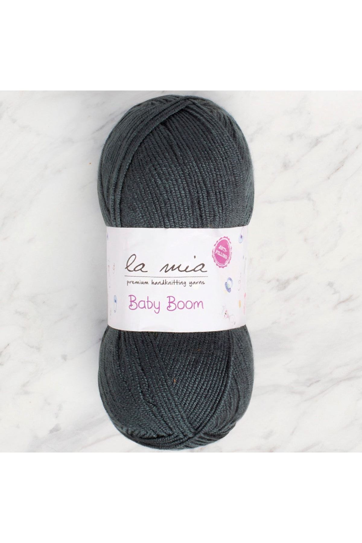 La Mia Baby Boom Koyu Yeşil El Örgü İpi - 1480 - 34111