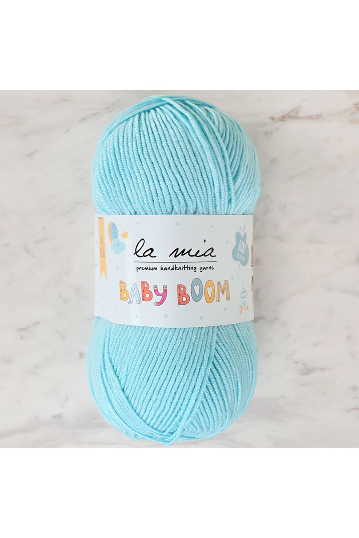 La Mia Baby Boom Cam Göbeği El Örgü İpi - 502 - 34124