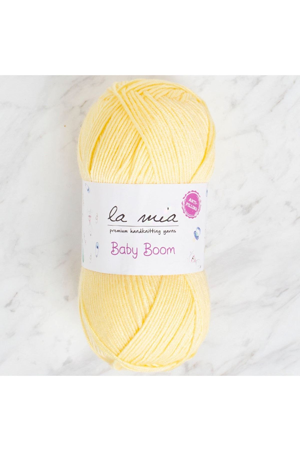 La Mia Baby Boom Sarı El Örgü İpi - 331 - 34122