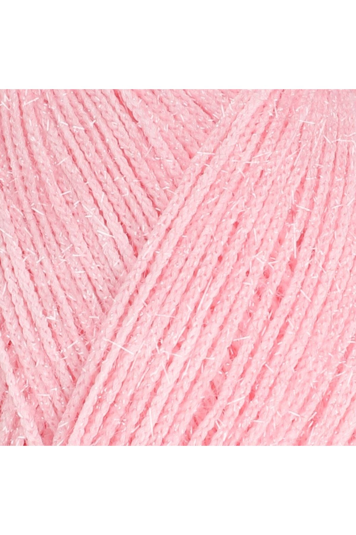 Loren Silver Toz Pembe El Örgü İpi - RS0013 - 34074