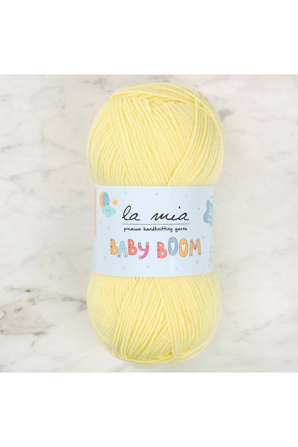 La Mia Baby Boom Sarı El Örgü İpi - 331 - 34122
