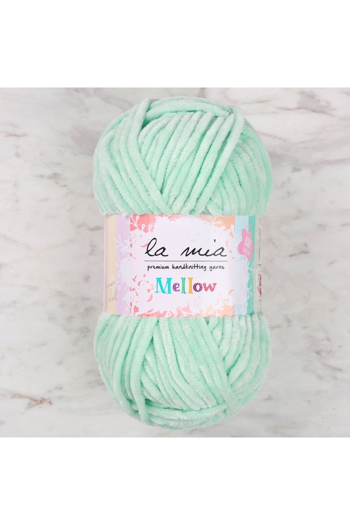 La Mia Mellow Açık Yeşil El Örgü İpi - 903 - 34152