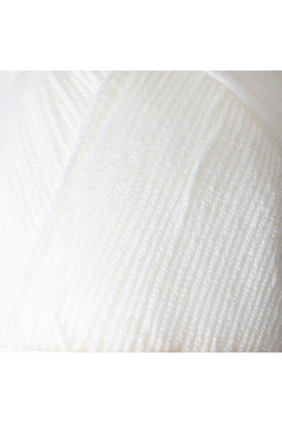La Mia Baby Boom Beyaz El Örgü İpi - 10 - 34118