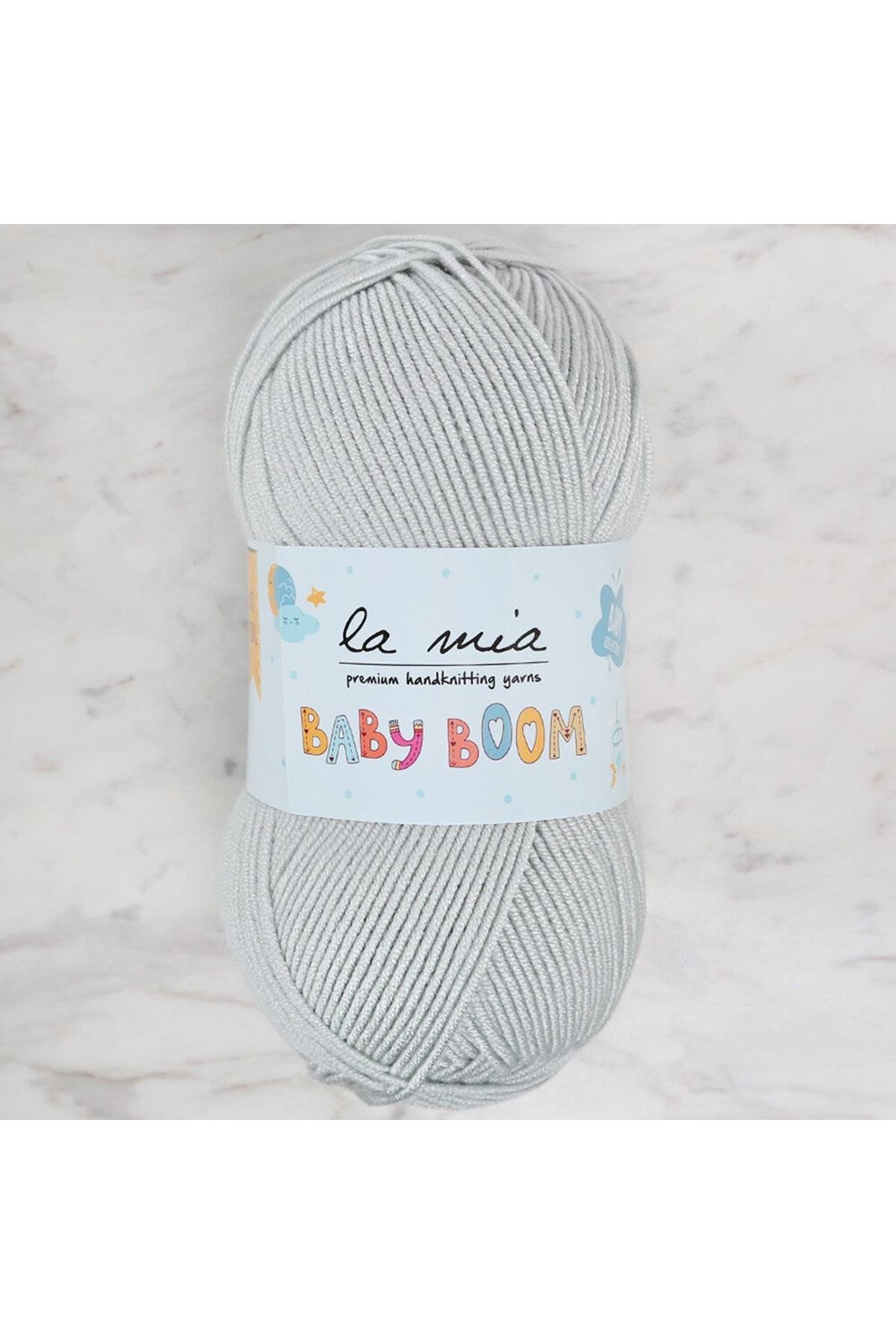 La Mia Baby Boom Açık Yeşil El Örgü İpi - 1493 - 34142